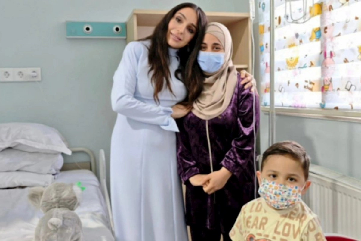 Leyla Əliyeva Milli Hematologiya və Transfuziologiya Mərkəzini ziyarət etdi — FOTOLAR