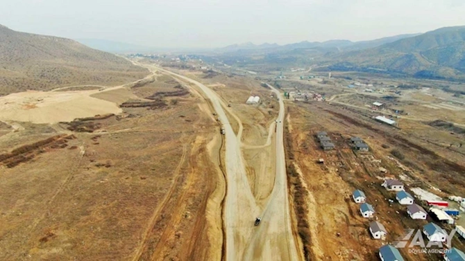 Ağdam-Əsgəran-Xocalı-Xankəndi yolunun inşasına dair son vəziyyət AÇIQLANDI — VİDEO/FOTOLAR