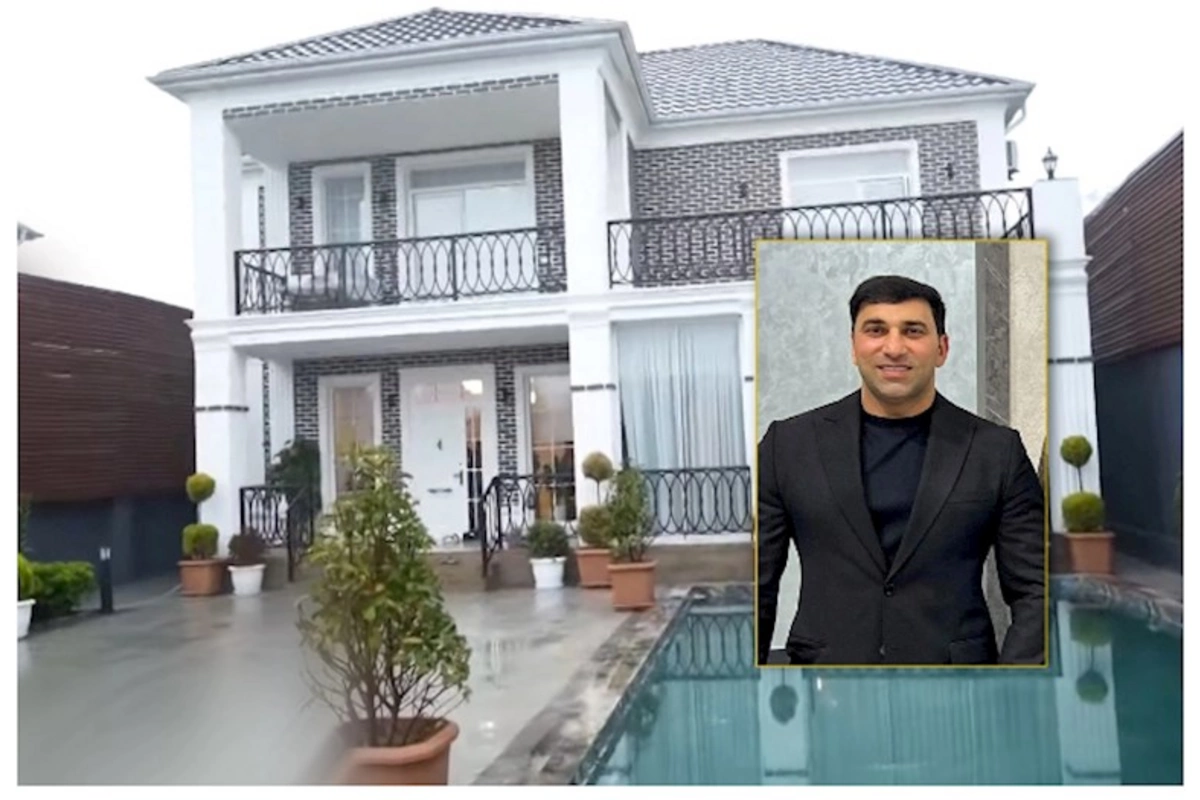 Kamil Zeynallının Qəbələdəki bağ evinin görüntüləri — VİDEO