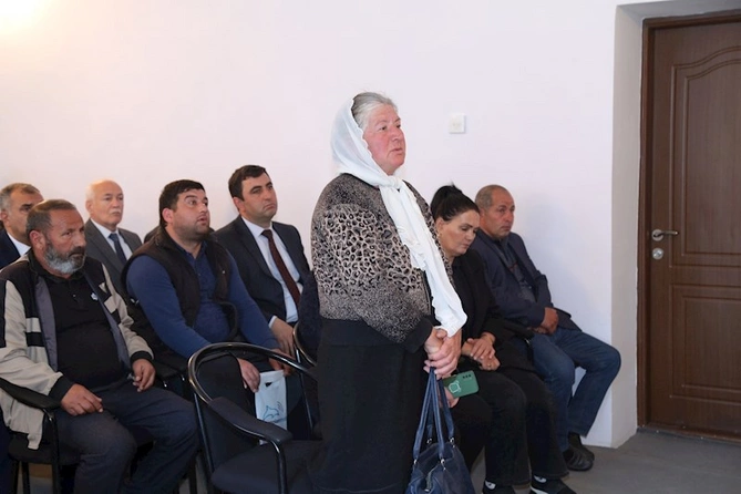 Sevindik Hətəmov Hacıqabulda vətəndaşları qəbul etdi — FOTOLAR