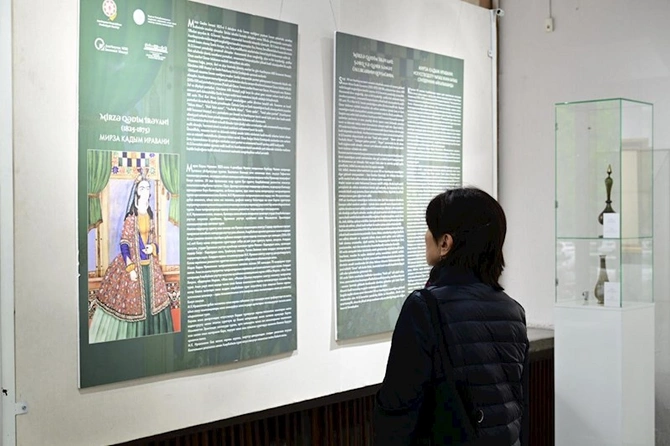 Görkəmli rəssam Mirzə Qədim İrəvaninin irsi Bişkekdə sərgidə təqdim olunur — FOTOLAR