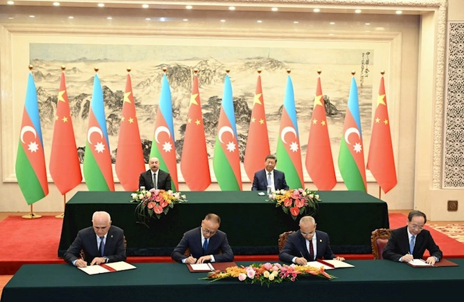 Pekində Azərbaycan-Çin sənədləri imzalandı - FOTOLAR Pekində Azərbaycan-Çin sənədləri imzalandı - FOTOLAR