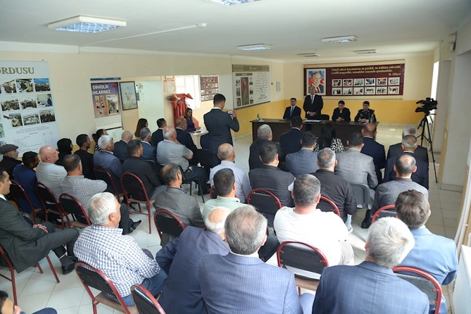 Sevindik Hətəmov Birinci Meyniman kəndində qəbul keçirdi — FOTOLAR
