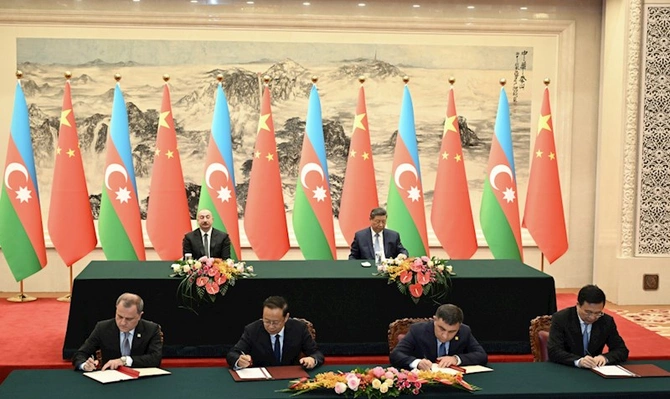 Pekində Azərbaycan-Çin sənədləri imzalandı - FOTOLAR Pekində Azərbaycan-Çin sənədləri imzalandı - FOTOLAR