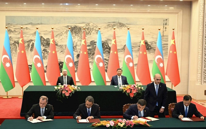 Pekində Azərbaycan-Çin sənədləri imzalandı - FOTOLAR Pekində Azərbaycan-Çin sənədləri imzalandı - FOTOLAR