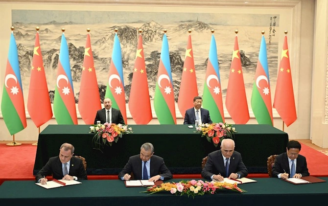Pekində Azərbaycan-Çin sənədləri imzalandı - FOTOLAR Pekində Azərbaycan-Çin sənədləri imzalandı - FOTOLAR