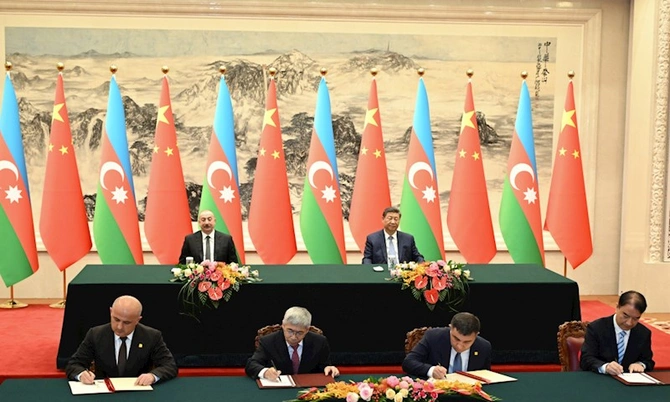 Pekində Azərbaycan-Çin sənədləri imzalandı - FOTOLAR Pekində Azərbaycan-Çin sənədləri imzalandı - FOTOLAR