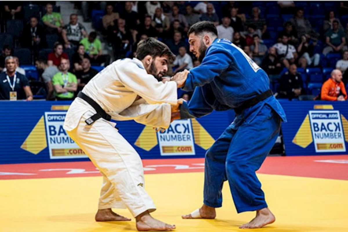 Daha bir cüdoçumuz Avropa çempionatında bürünc medal qazandı