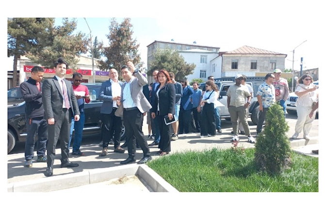 Dünya səyyahları Xankəndidə — FOTOLAR Dünya səyyahları Xankəndidə — FOTOLAR