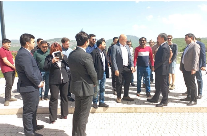 Dünya səyyahları Xankəndidə — FOTOLAR Dünya səyyahları Xankəndidə — FOTOLAR