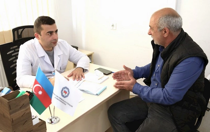 Həmkardan həmkara qayğı ilə sosial layihəsi Şabran rayonunda davam etdirildi — FOTOLAR