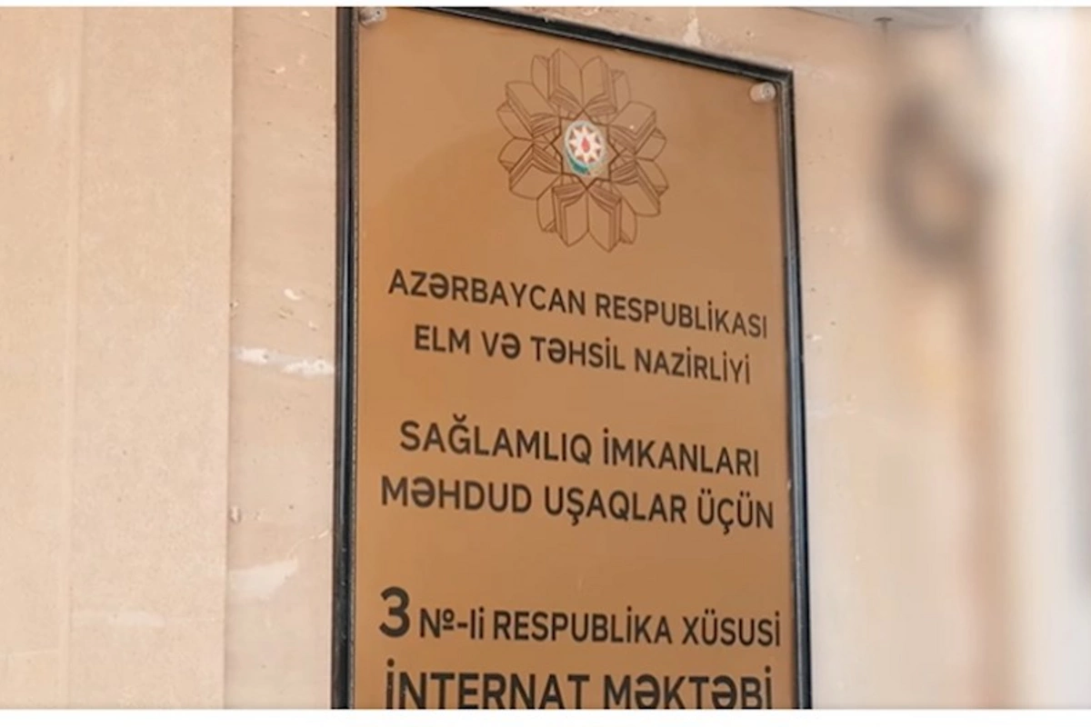 3 saylı respublika xüsusi internat məktəbində yanğın