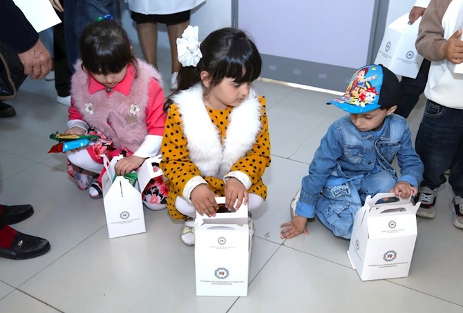 Həmkardan həmkara qayğı ilə sosial layihəsi Şabran rayonunda davam etdirildi — FOTOLAR