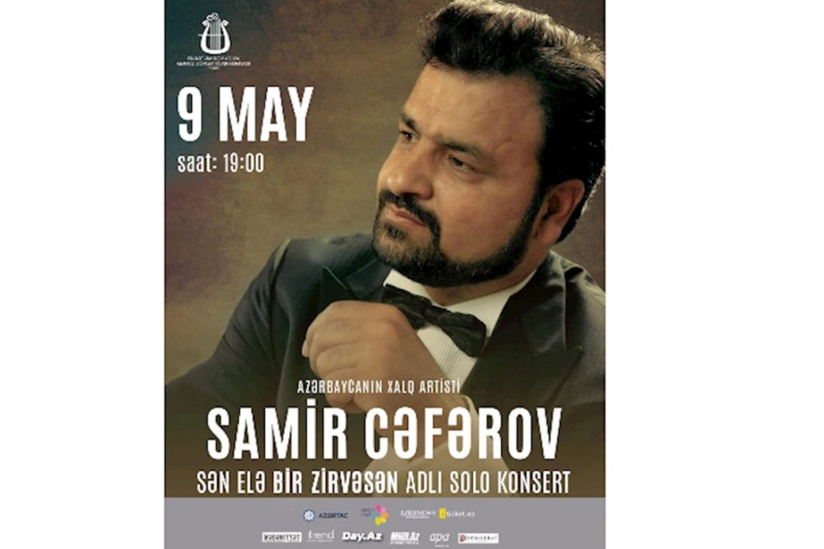 Gəncədə Xalq artisti Samir Cəfərovun solo konserti keçiriləcək