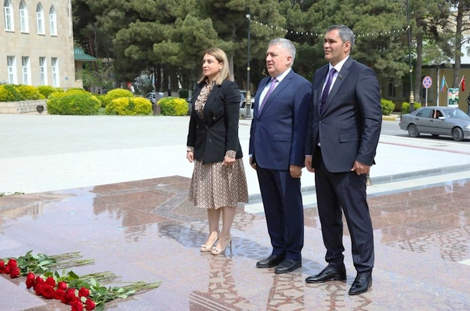 Həmkardan həmkara qayğı ilə sosial layihəsi Şabran rayonunda davam etdirildi — FOTOLAR