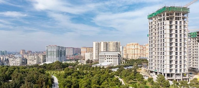 Həzi Aslanov m/st-a yaxın, 2 otaq studiya mənzillər satışa çıxdı - Highland Residence!