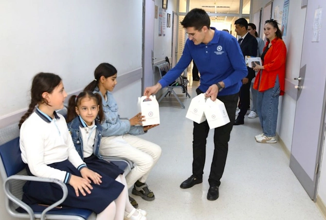 Həmkardan həmkara qayğı ilə sosial layihəsi Şabran rayonunda davam etdirildi — FOTOLAR