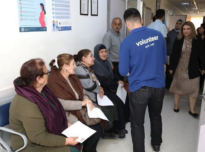 Həmkardan həmkara qayğı ilə sosial layihəsi Şabran rayonunda davam etdirildi — FOTOLAR