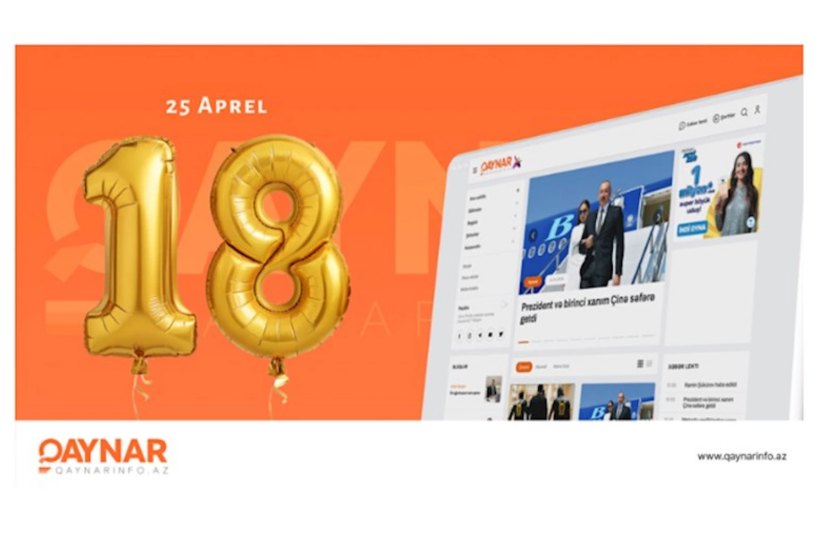 Qaynarinfo.az 18 yaşında!