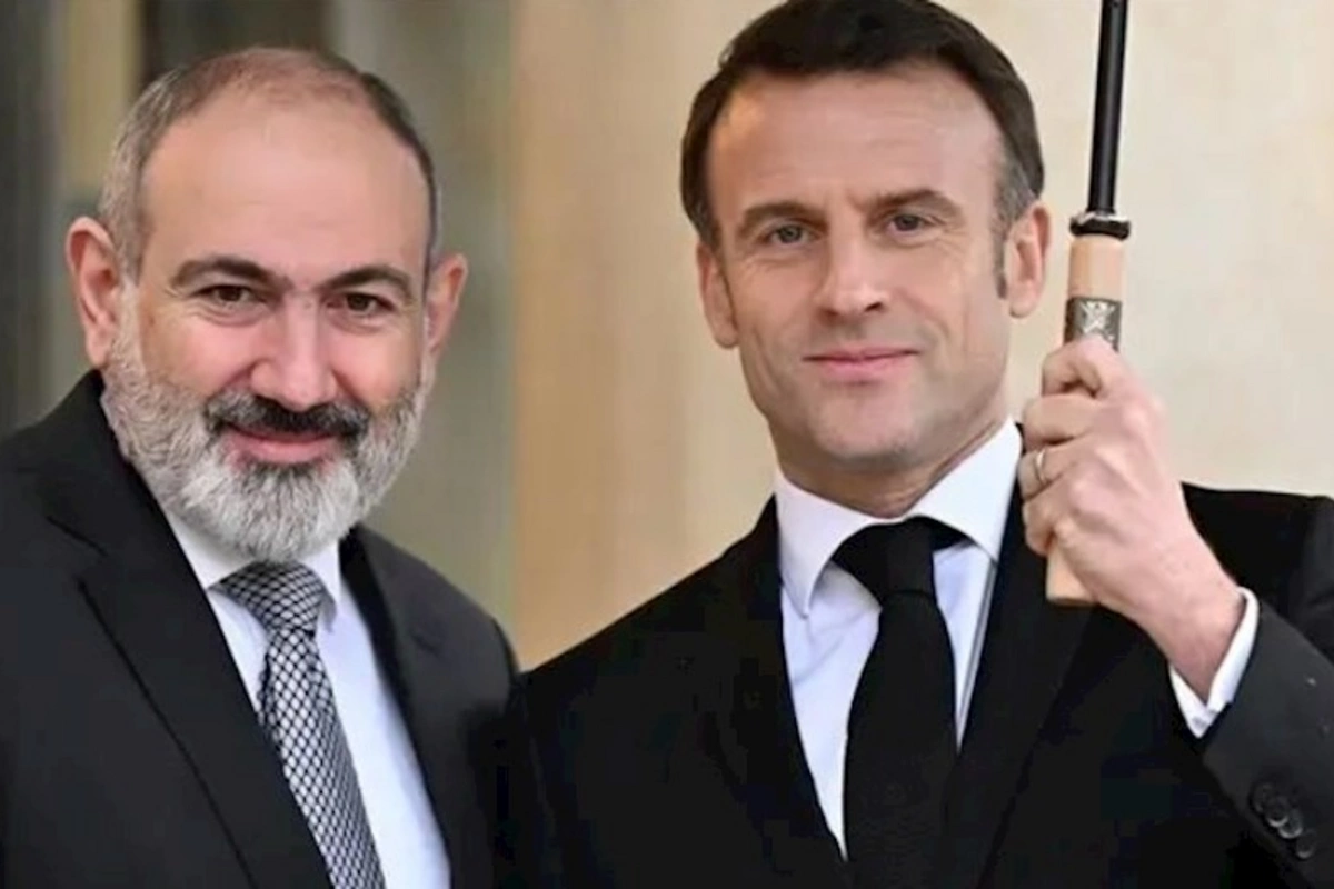 Makrondan qondarma “erməni soyqırımı” ilə bağlı şok paylaşım — FOTO