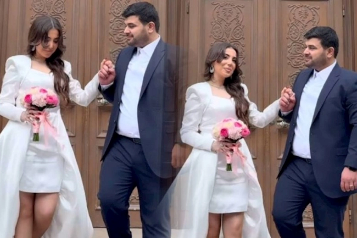 Cavanşir Məmmədovun nəvəsi ailə qurur — VİDEO