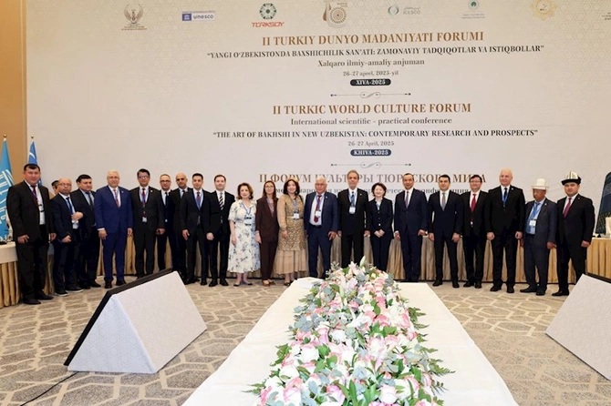 Azərbaycan IV Beynəlxalq Baxşı Sənəti Festivalı və II Türk Dünyası Mədəniyyət Forumunda təmsil olunur — FOTOLAR