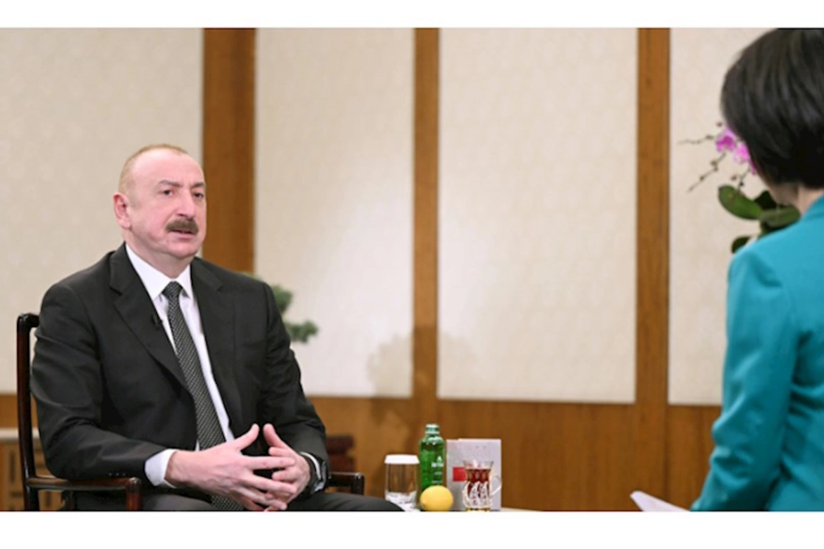 İlham Əliyevin Pekində Çinin CGTN telekanalına müsahibəsi — TAM MƏTN