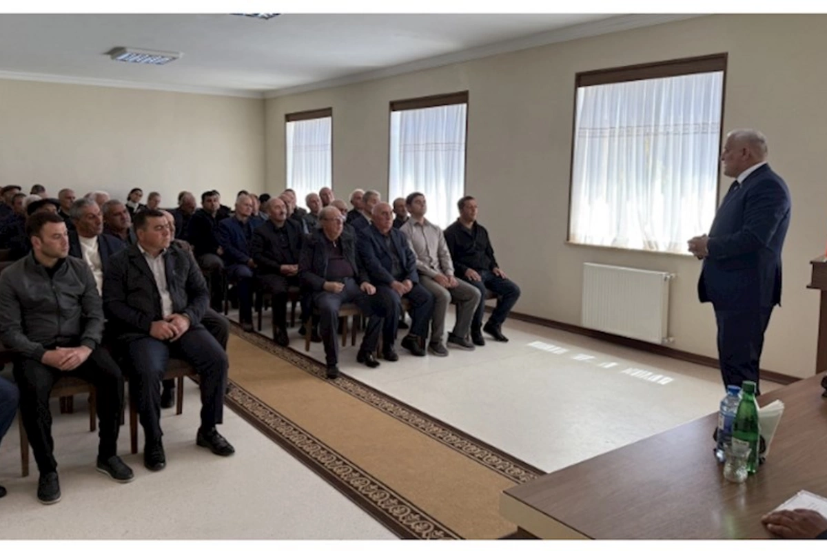 Vüqar Rəhimzadə Culfada seçiciləri ilə növbəti görüşünü keçirdi — FOTOLAR
