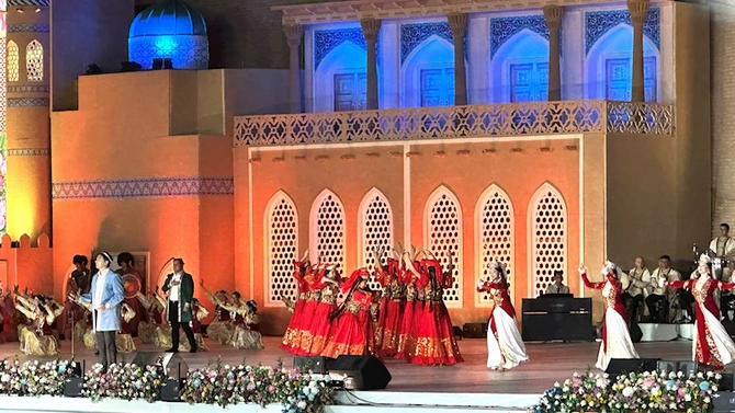 Xivə şəhərində IV Beynəlxalq “Baxşı” festivalının açılışı olub — FOTOLAR