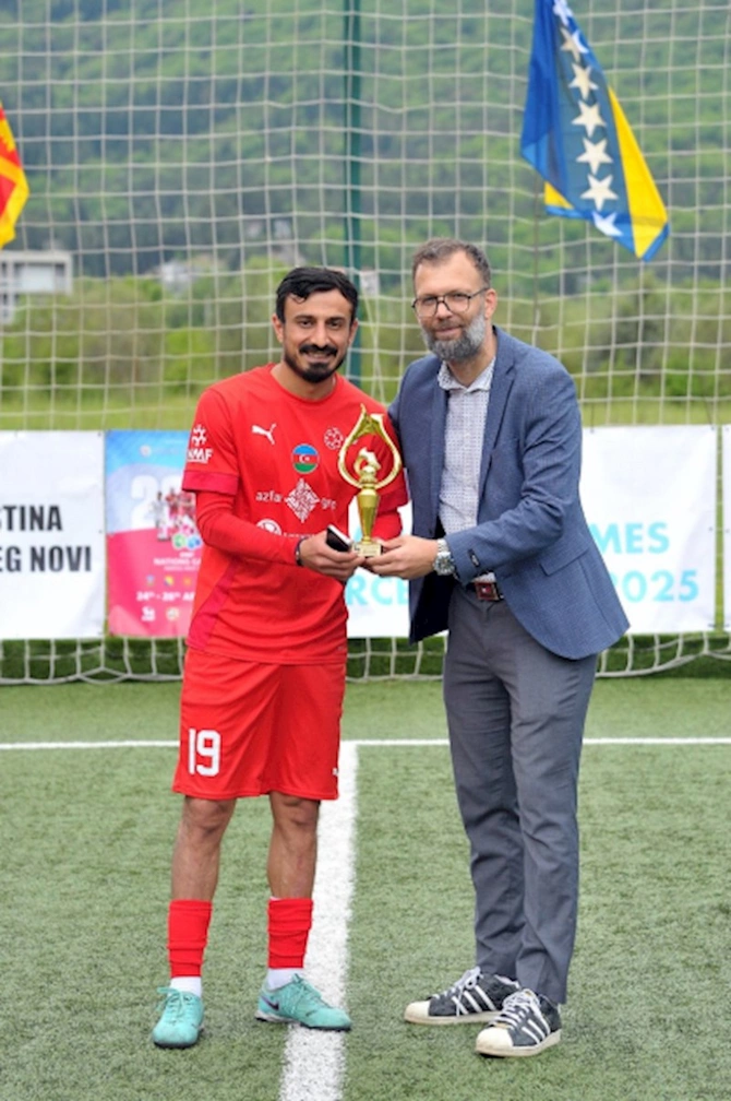 Minifutbol millimiz beynəlxalq turnirin qalibi oldu — FOTOLAR