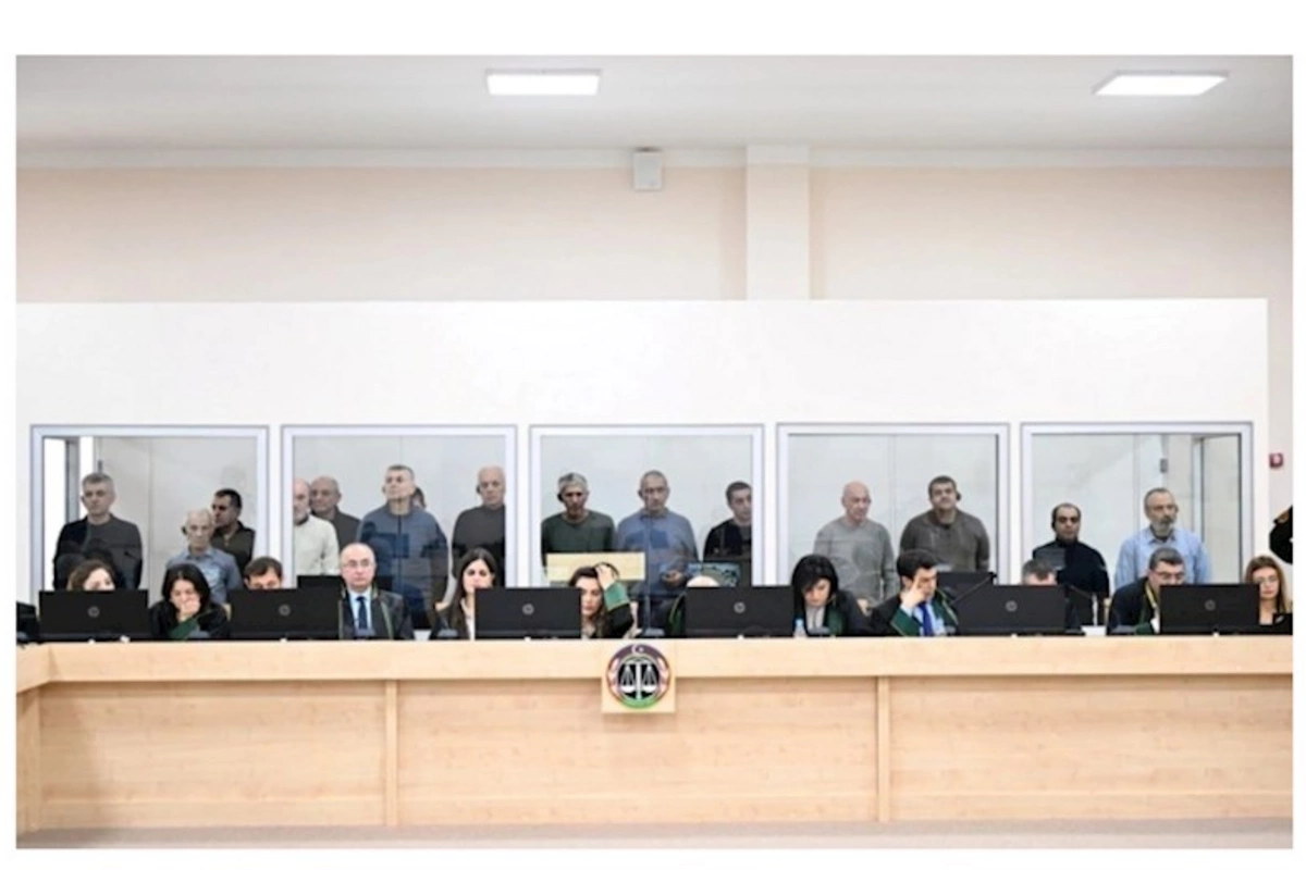 Məhkəmədə Şuşanın Ermənistan tərəfindən işğalı ilə bağlı videomateriallar göstərilib