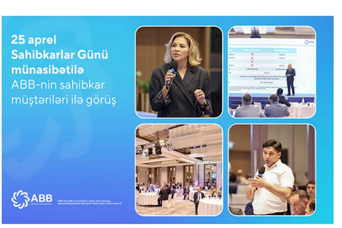 ABB Sahibkarlar Gününü müştəriləri ilə qeyd etdi