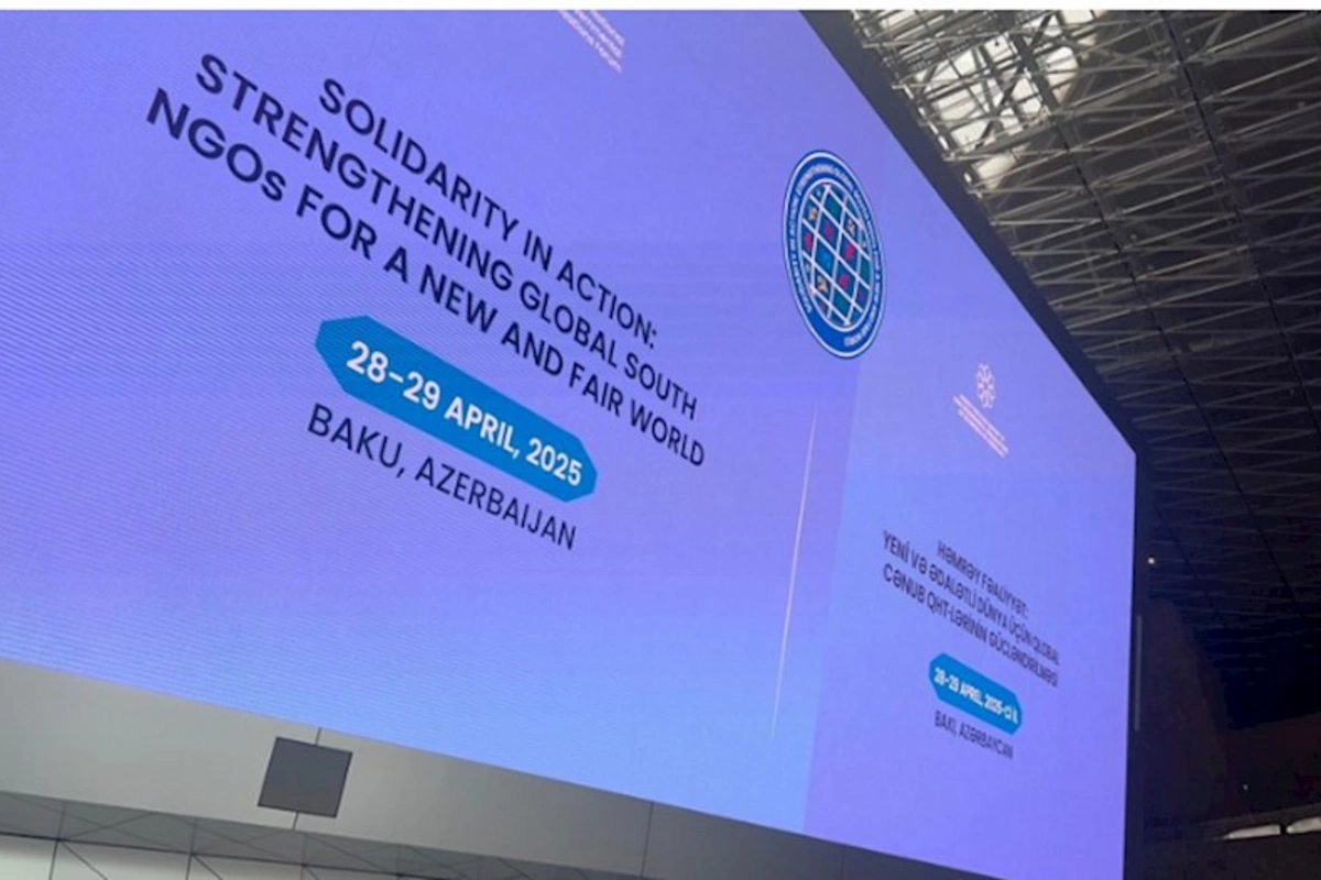 Bu gün Bakıda Qlobal Cənub QHT Platformasının təsis konfransı keçiriləcək