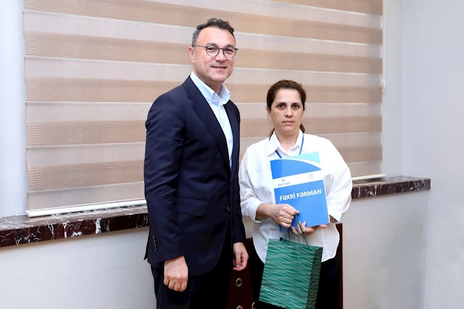 Azəriqazda Ümumdünya Əməyin Mühafizəsi Günü qeyd olundu — FOTOLAR