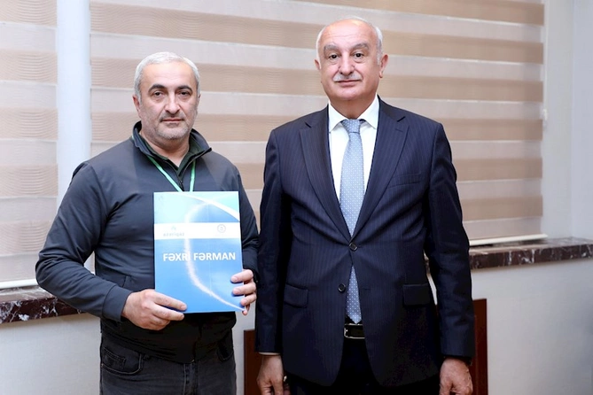 Azəriqazda Ümumdünya Əməyin Mühafizəsi Günü qeyd olundu — FOTOLAR