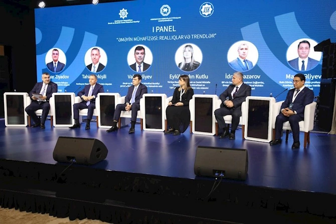 “Rəqəmsallaşma və süni intellektin iş yerlərinə təsiri” mövzusunda konfrans keçirilib — FOTOLAR