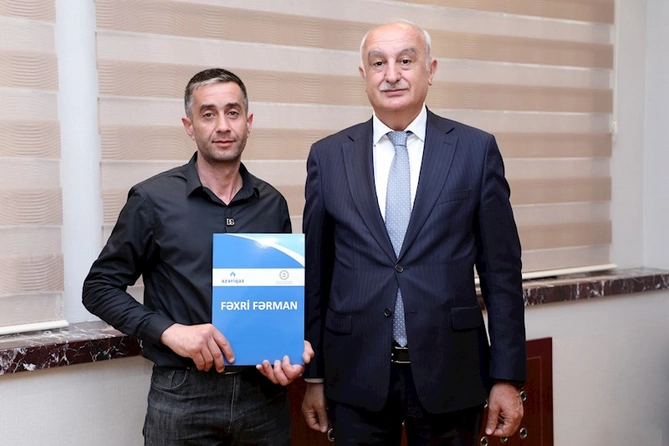 Azəriqazda Ümumdünya Əməyin Mühafizəsi Günü qeyd olundu — FOTOLAR