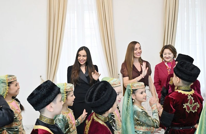 Türk Mədəniyyəti və İrsi Fondunu ziyarət etdilər — FOTOLAR