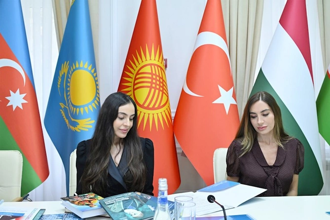 Türk Mədəniyyəti və İrsi Fondunu ziyarət etdilər — FOTOLAR