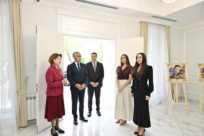 Türk Mədəniyyəti və İrsi Fondunu ziyarət etdilər — FOTOLAR