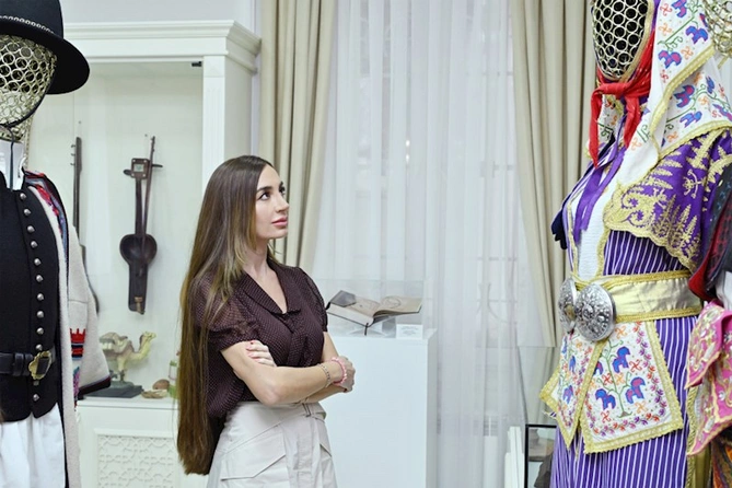 Türk Mədəniyyəti və İrsi Fondunu ziyarət etdilər — FOTOLAR