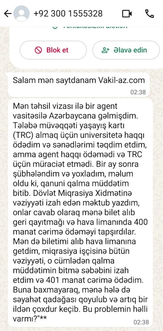 Vəkillər Kollegiyası qurumun saytına oxşar saxta portalla bağlı vətəndaşları ehtiyatlı olmağa çağırıb — FOTOLAR