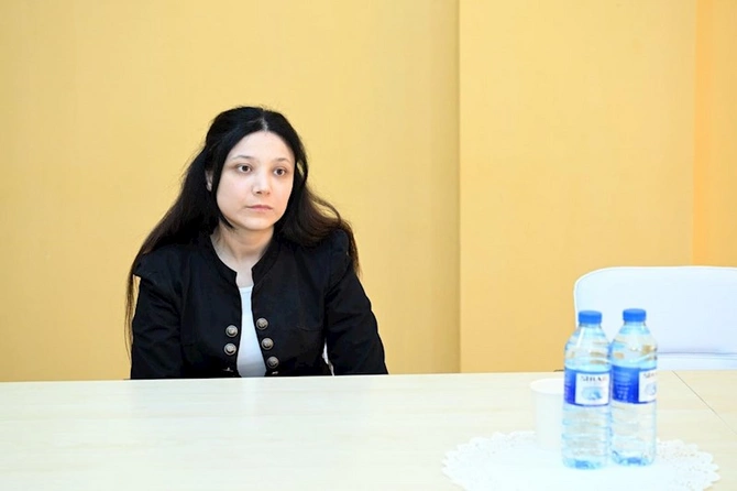 Mədəniyyət nazir Adil Kərimli Saatlıda vətəndaşları qəbul edib — FOTOLAR