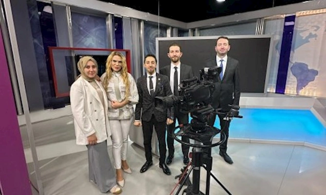 Qarabağ Azərbaycan Platforması ŞKTC-nin BRT TV-nin qonağı oldu — FOTOLAR