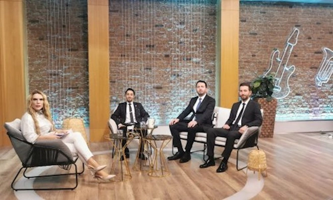 Qarabağ Azərbaycan Platforması ŞKTC-nin BRT TV-nin qonağı oldu — FOTOLAR