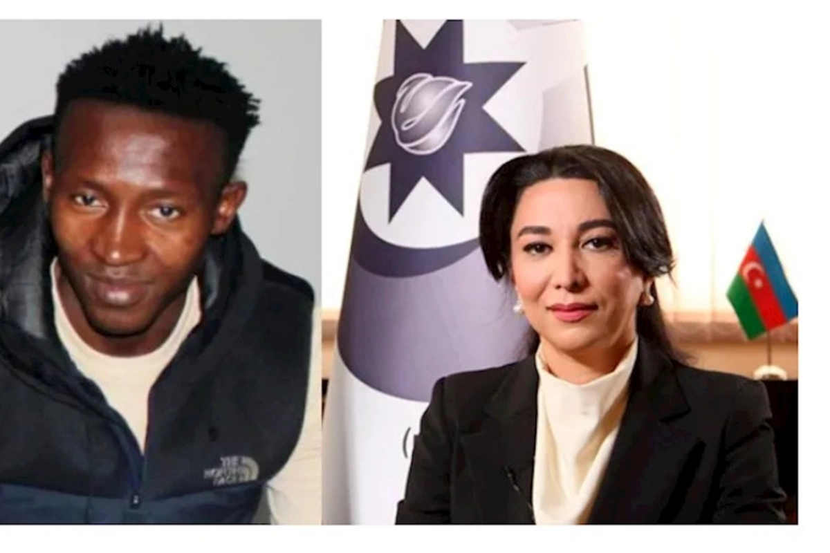 Səbinə Əliyeva təhqir olunduğunu deyən qaradərili futbolçu ilə görüşüb