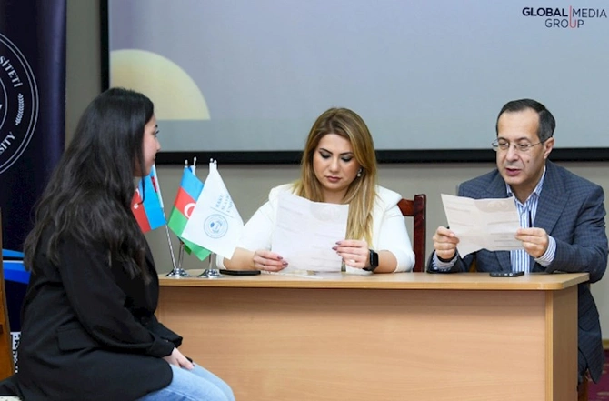 Global Media Group Peşəkar Media Məktəbinə start verib — FOTOLAR