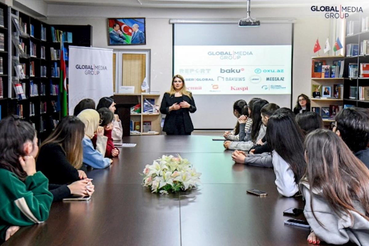 Global Media Group Peşəkar Media Məktəbinə start verib — FOTOLAR