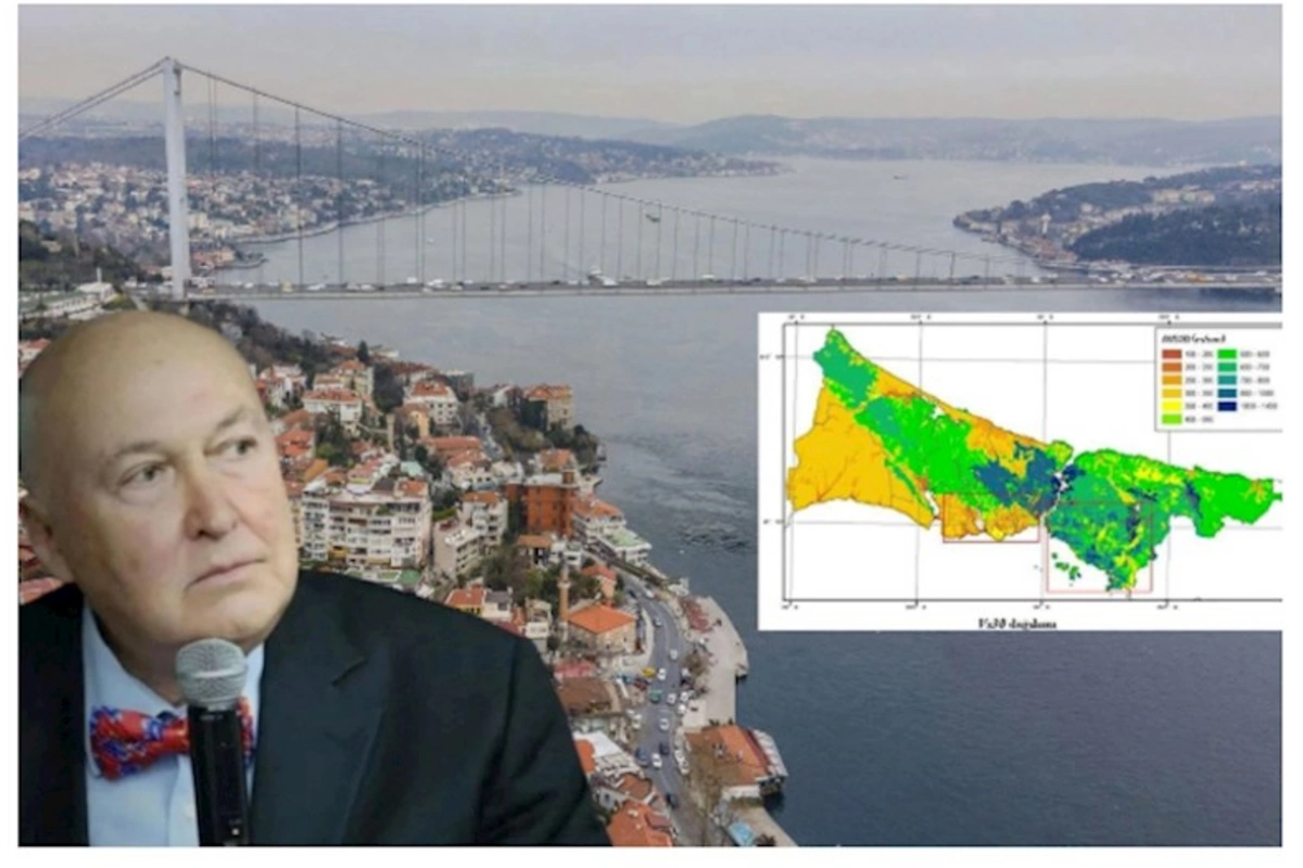 Türkiyəli mütəxəssis İstanbulda zəlzələyə ən dayanıqlı və təhlükəli bölgələrin xəritəsini paylaşdı — FOTO