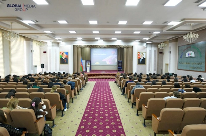 Global Media Group Peşəkar Media Məktəbinə start verib — FOTOLAR